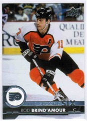 2017-18 Upper Deck The Second Six #S6-10 Rod Brind'Amour Flyers